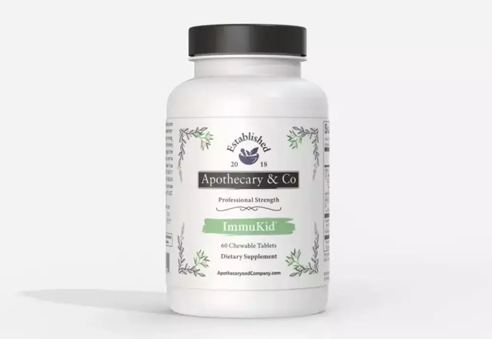 Apothecary & Co ImmuKid supplement bottle